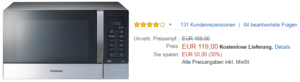 Samsung Mikrowelle kaufen auf Amazon.de